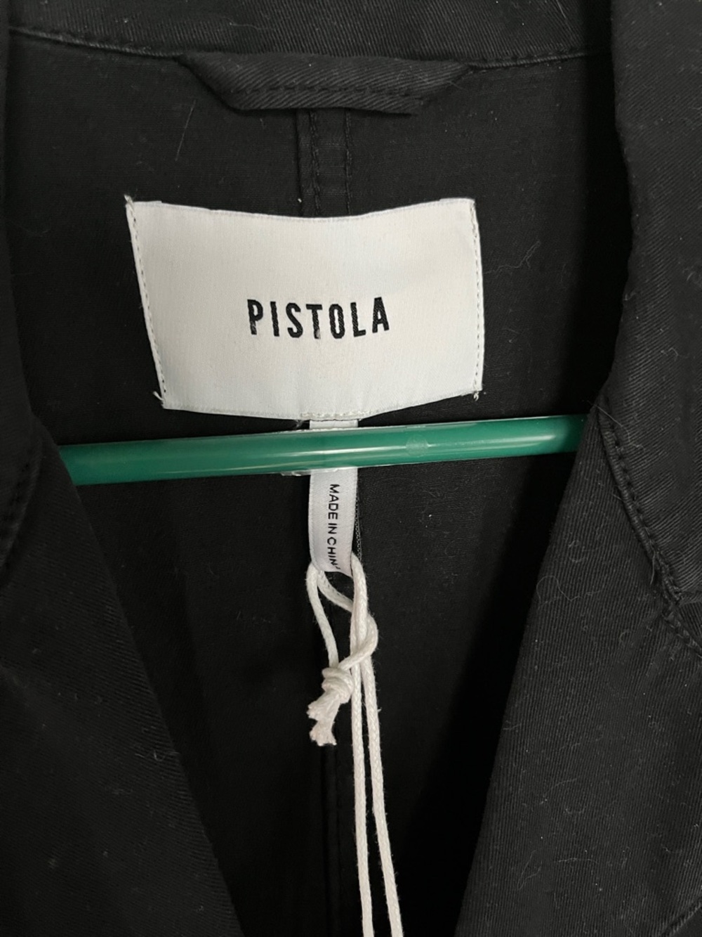 Pistola Grover Black Short-Sleeve Jumpsuit sz S NWT - Picture 4 of 9
